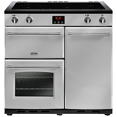 Belling Farmhouse 90EI Electric Induction Range Cooker Silver Belling Farmhouse 90EI Electric Induction Range Cooker Silver